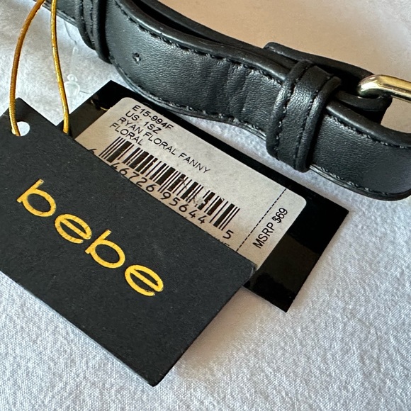 Bebe Floral Fanny Pack/Belt Bag NWT - Picture 5 of 6